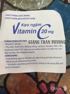 Kẹo C vịt túi 4 con