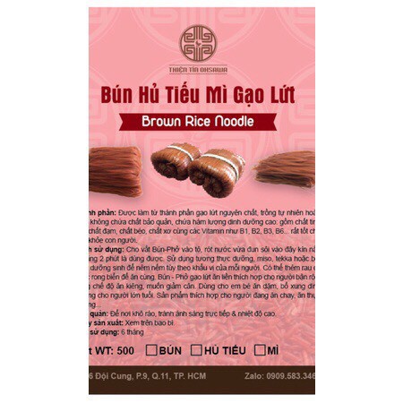 MỲ CHŨ GÃO LỨT 4 CUỘN VẮT GÓI 500G