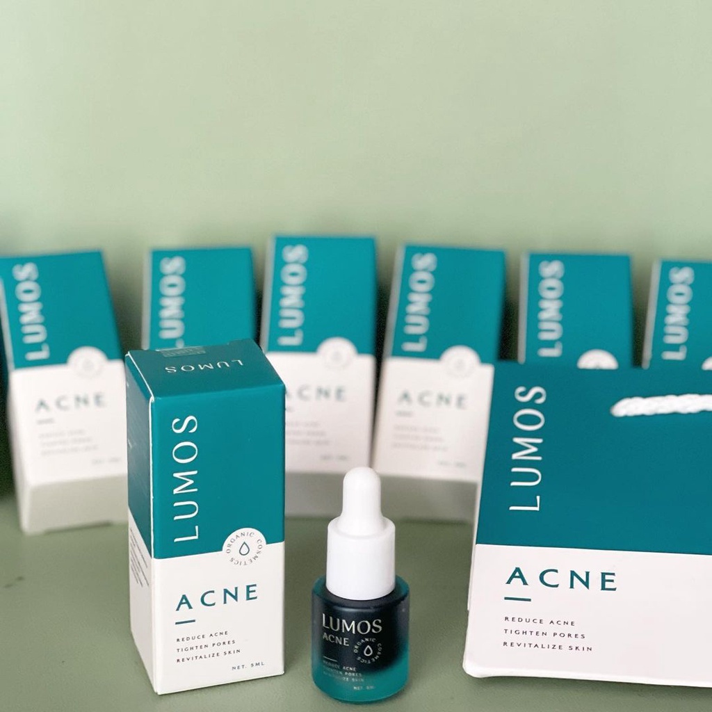 (Mẫu mới 2022 kèm túi ) Serum Mụn Lumos acne 5ml chính hãng 100% công ty