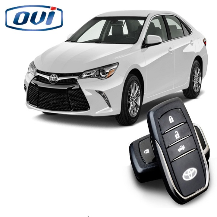 Bộ chìa khóa điều khiển từ xa START-STOP, thương hiệu cao cấp OVI dành cho hãng xe ô tô Toyota - Nhập Khẩu Chính Hãng