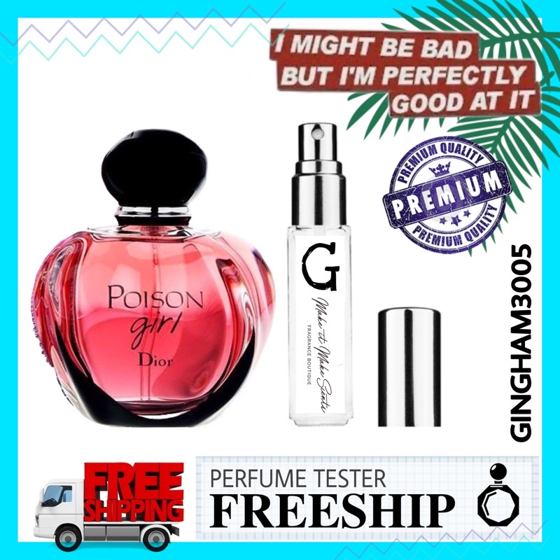 ✦GH✦Nước Hoa Nữ 𝗗𝗶𝗼𝗿 Poision Girl 5ml/10ml/20ml