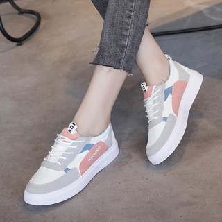 Giày sneaker nữ da lộn giá rẻ Hàn Quốc Order