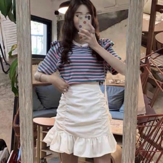  Chân váy nhún đuôi cá sang chảnh ❤️❤️