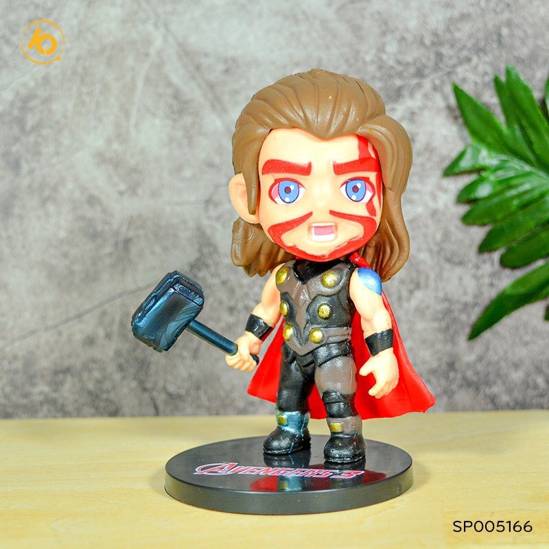 Set 6 mô hình nhân vật Avenger Marvel size 11cm - Mô hình siêu nhân - Biệt đội siêu anh hùng - shop BÉ MẦM 06 HCM