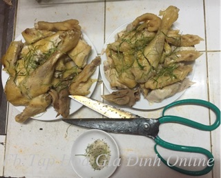 Kéo cắt thịt gà chuẩn Đa Sỹ