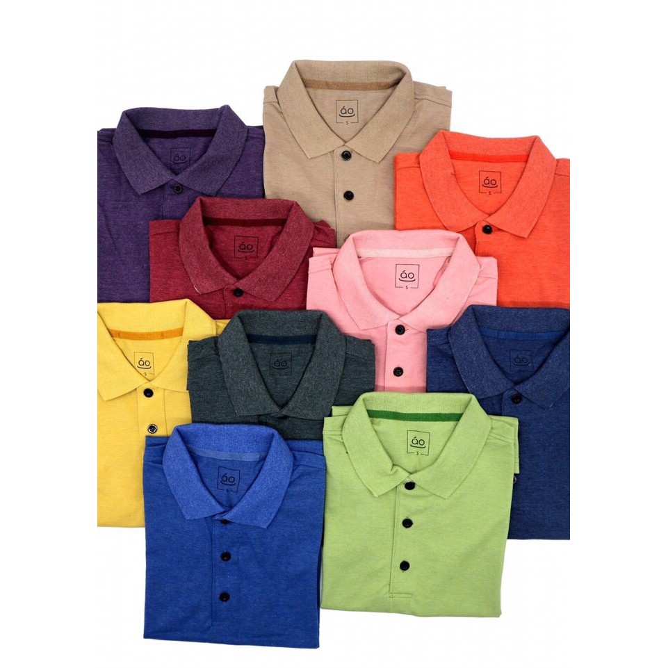 ÁO THUN NAM TRƠN CỔ BẺ NHIỀU MÀU | BigBuy360 - bigbuy360.vn