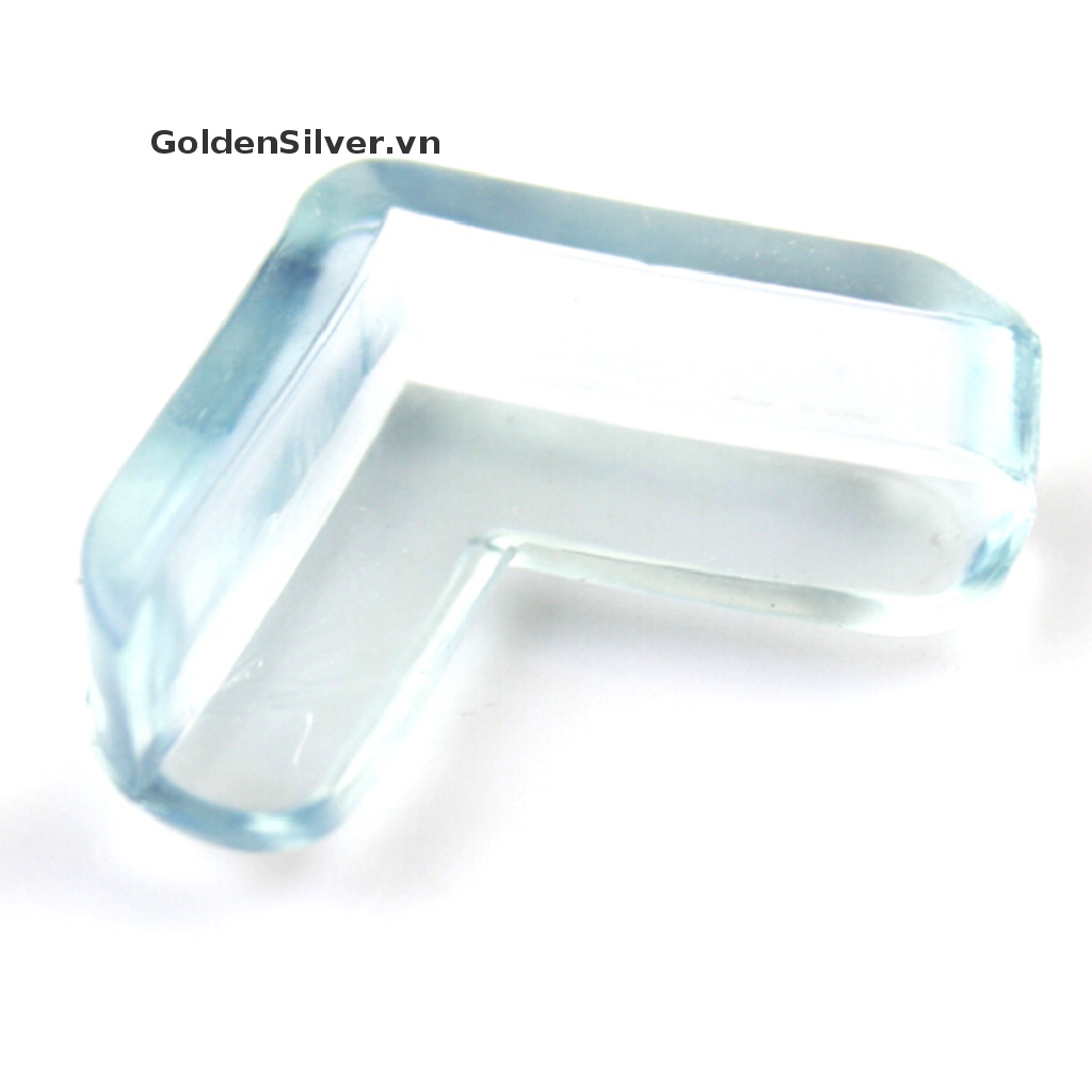 Set 4 Miếng Bọc Cạnh Bàn Trong Suốt Bảo Vệ An Toàn Cho Bé 1S