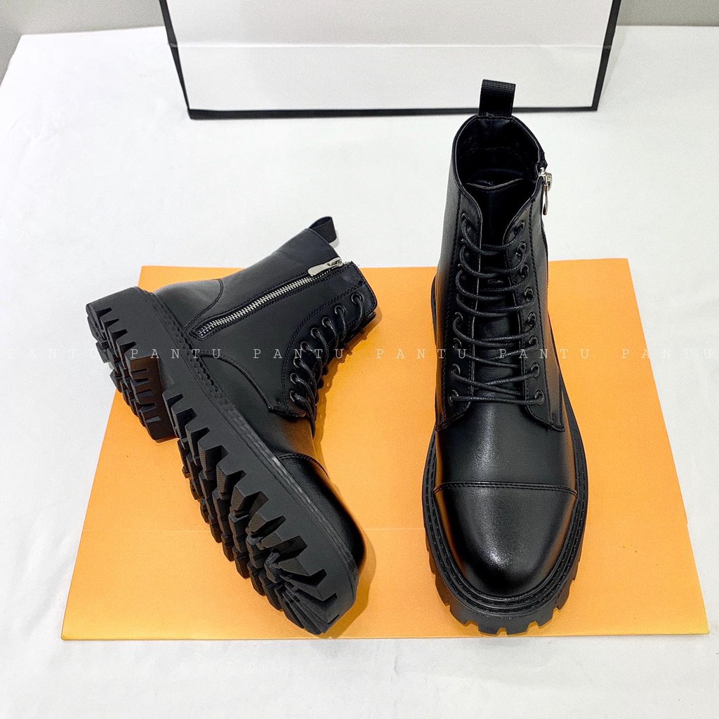 Giày Boot Da Chất Lượng Phù Hợp Mọi Lọi Đồ - PANTU UNISEX