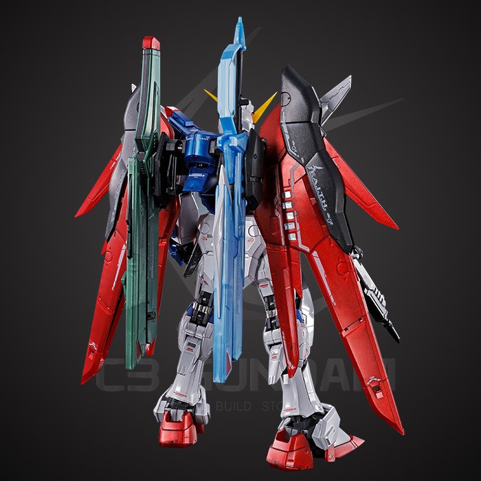 MÔ HÌNH GUNDAM BANDAI RG 1/144 ZGMF-X42S DESTINY GUNDAM [TITANIUM FINISH] [P-BANDAI] [LIMITED] GUNDAM SEED