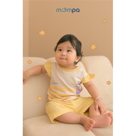MP612 Bộ cộc tay cho bé cotton Mompa (1-5T)