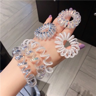 CT01 Cột Tóc Lò Xo Lõi Trắng