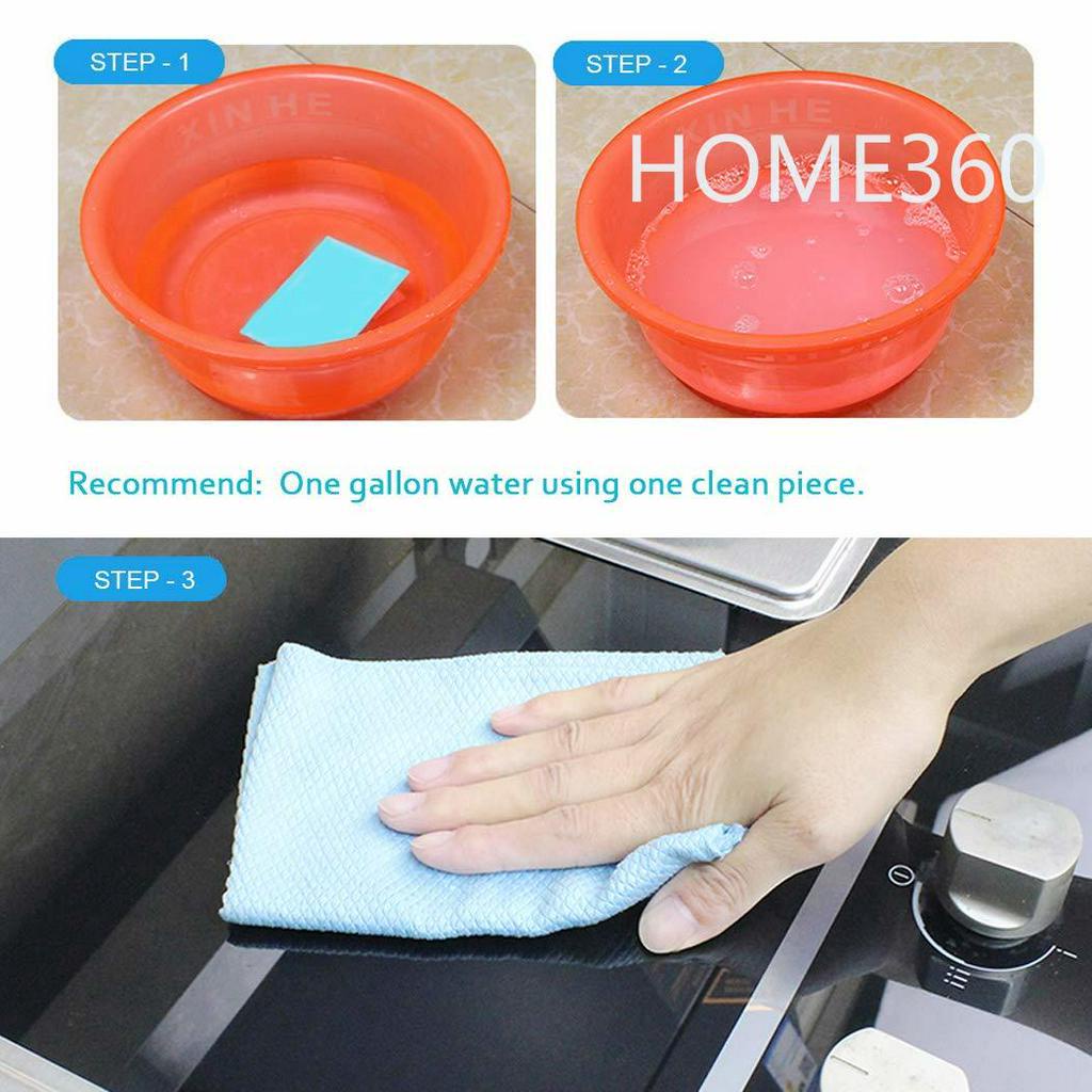 Gói 30 tờ giấy lau sàn gạch lát sàn gỗ hoà tan đa năng