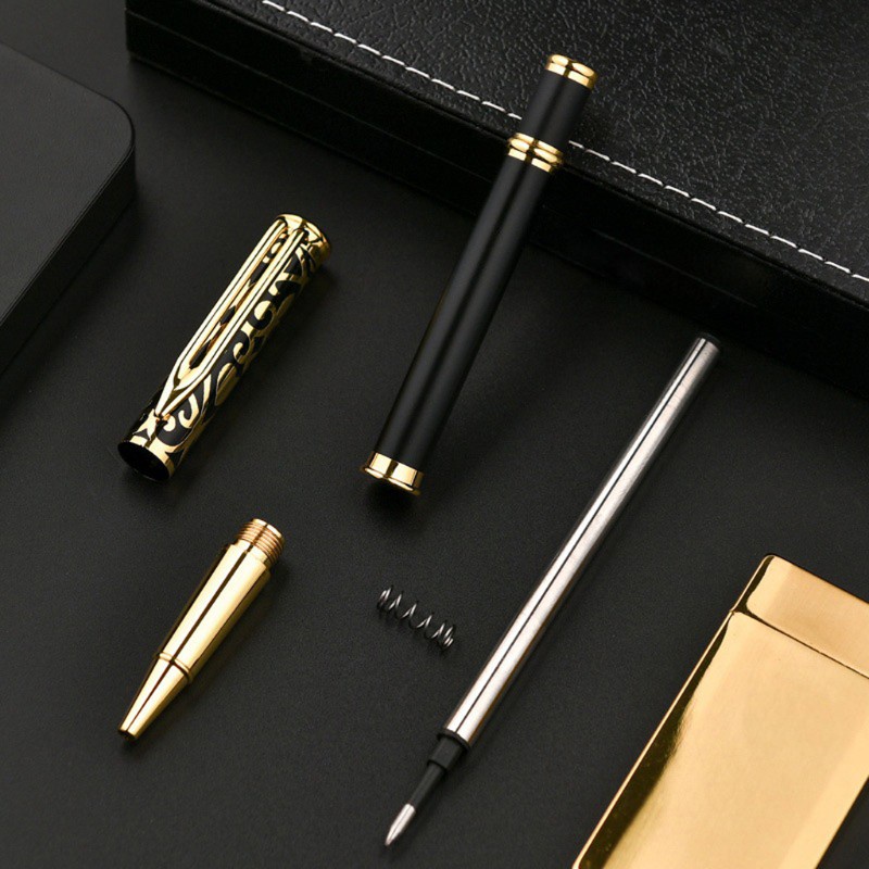 Bút bi mực gel kim loại sang trọng cao cấp với ngòi 0.5mm