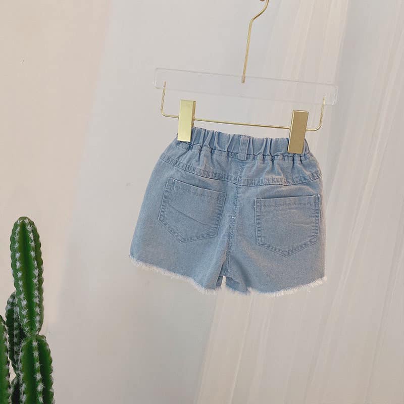 QUẦN SHORT JEANS CÁC MẪU CHO BÉ GÁI