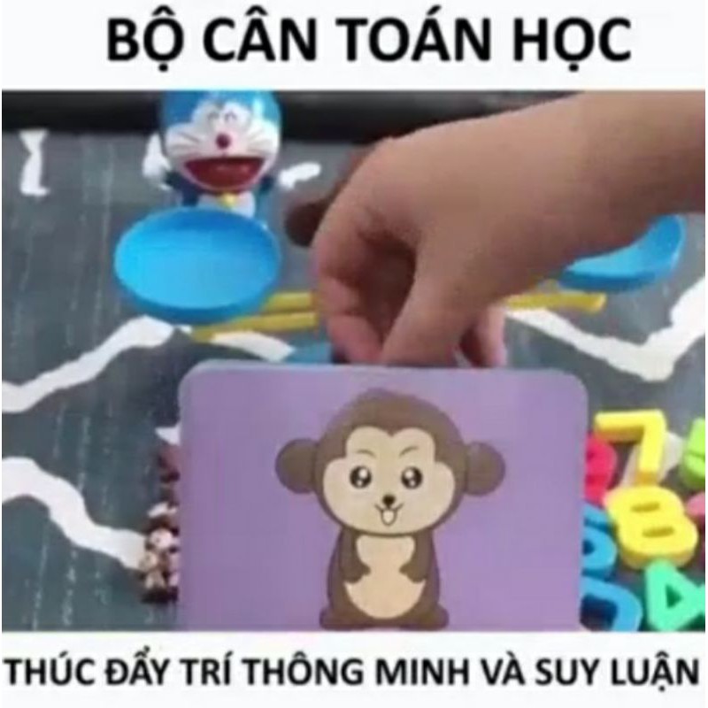 [ảnh thật.có hàng] Đồ chơi toán học cân bằng - Đồ chơi khỉ cân bằng - PHÁT TRIỂN TƯ DUY TOÁN HỌC CHO BÉ