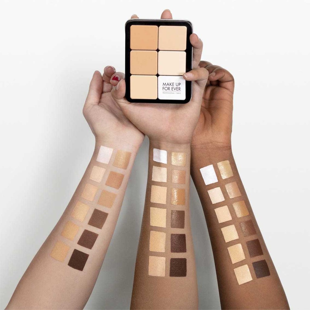 [Chính hãng] Bảng kem nền 12 ô màu Make Up For Ever Ultra HD Invisible Cover Cream Foundation Palette