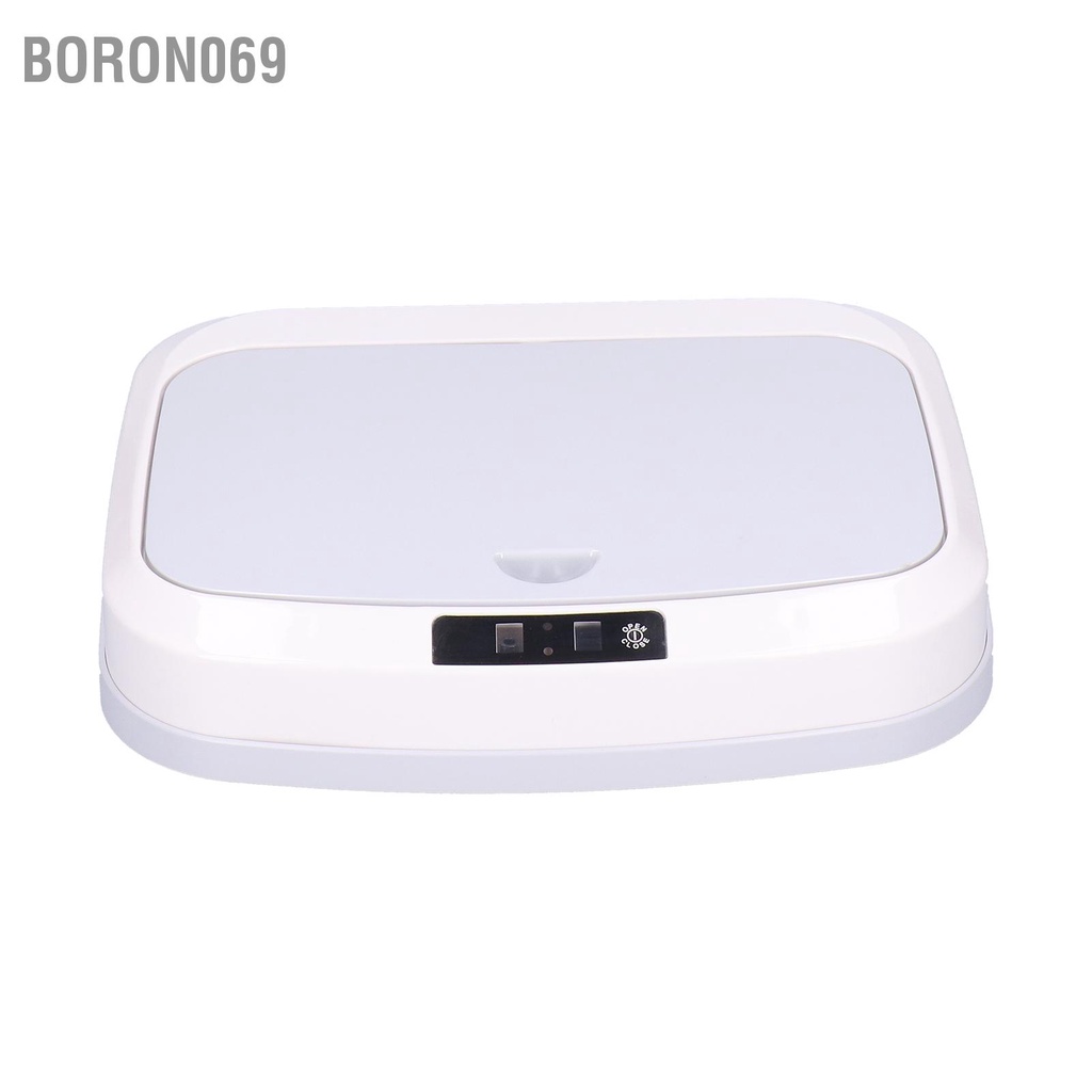 Boron069 Thùng rác cảm biến tự động 15L có nắp đậy cho phòng ngủ nhà bếp Phòng tập thể