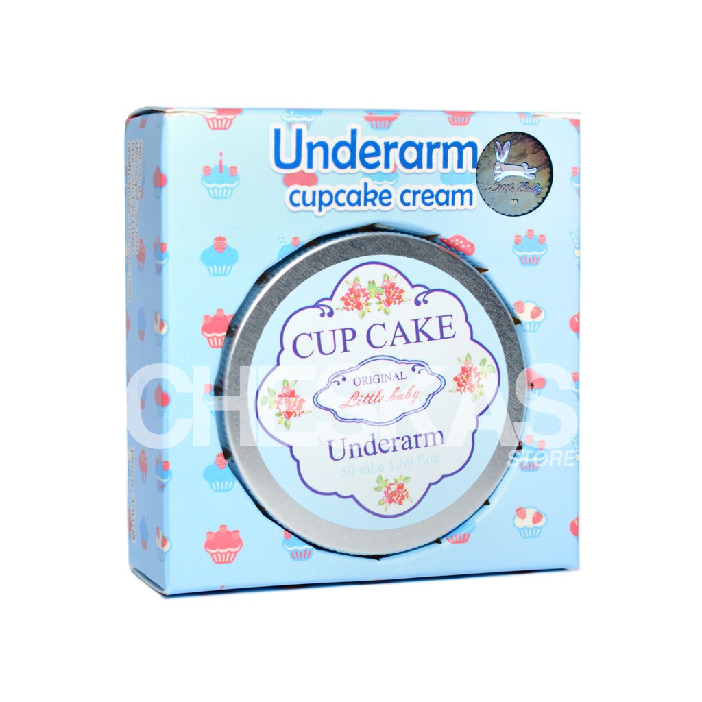 KEM HỖ TRỢ ĐIỀU TRỊ THÂM NÁCH, VÙNG BẸN UNDERARM CUPCAKE CREAM NEW 50G CHÍNH HÃNG - 3458