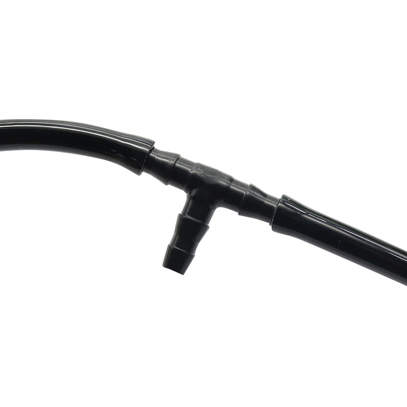 Đầu nối ống nhựa dẻo 47, đầu nối ống nhựa dẻo PVC đen kích thước 47