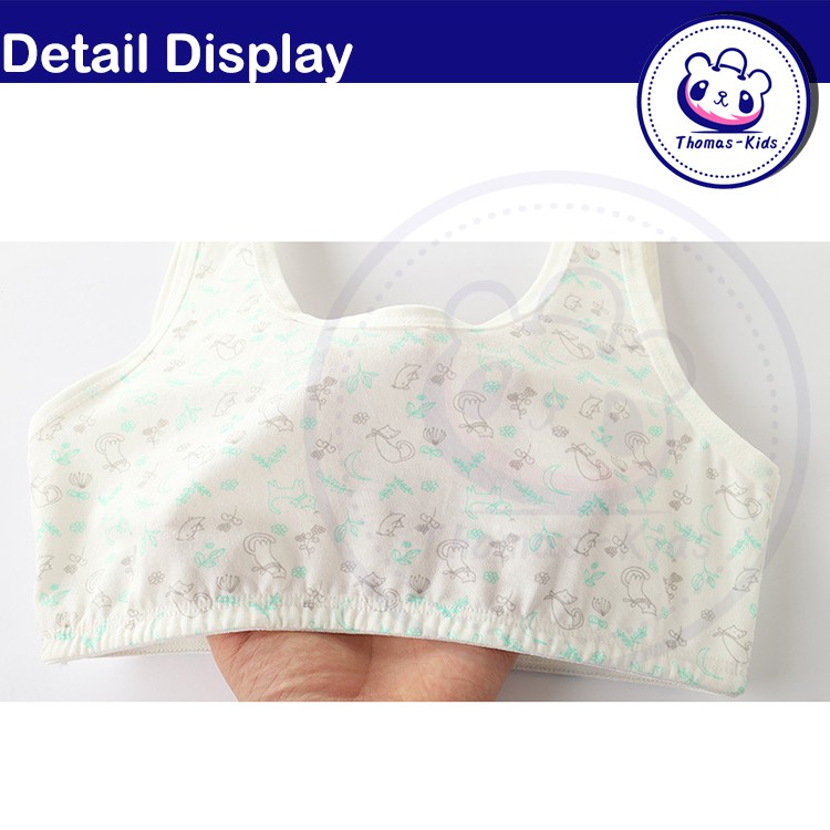Áo Hai Dây Có Đệm Ngực Thời Trang Cho Tuổi Teen / Bé Gái 8-16 Tuổi