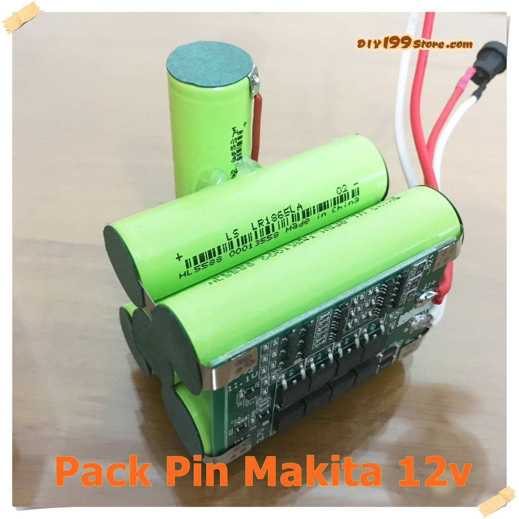 DIY Khối Pin Makita 12v