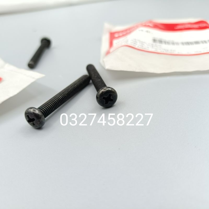 Ốc vít đen bắt cùm công tắc xe Dream zin Honda