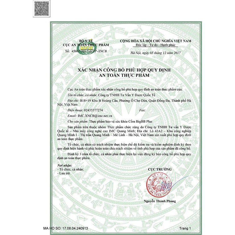 Cốm BigBB plus giảm nhanh triệu chứng viêm đường hô hấp trên ở trẻ