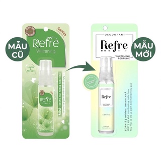 Xịt Khử Mùi Refre Dưỡng Sáng Da Hương Thanh Nhã 30ml