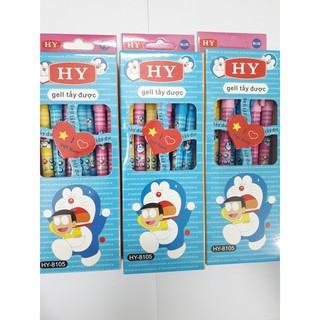 1 hộp BÚT BI MA THUẬT VIẾT XONG XÓA ĐƯỢC 12 cái