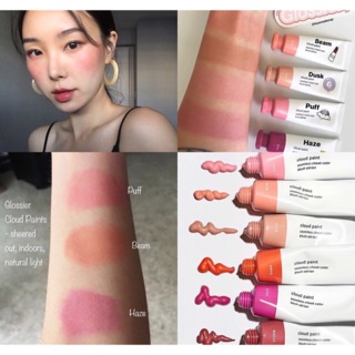 Má hồng dạng kem Glossier Cloudpaint
