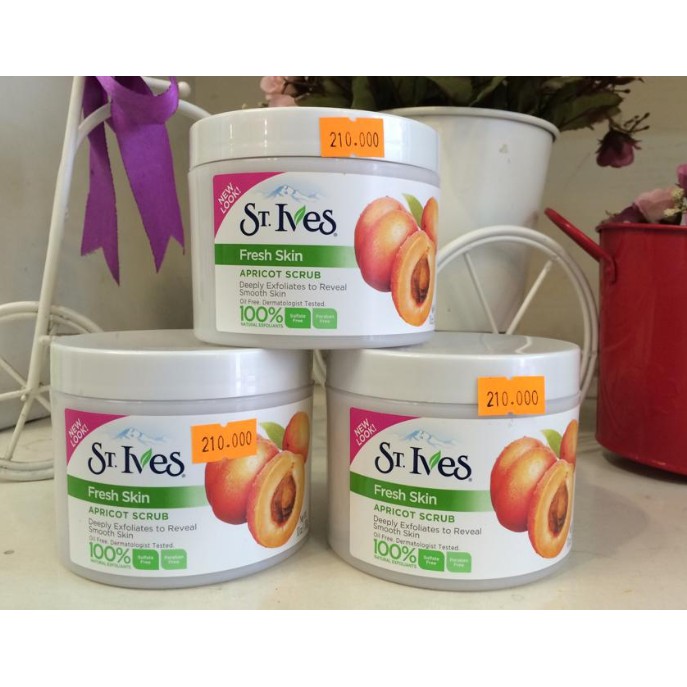 tẩy da chết St.Ives Fresh Skin Body Scrub (Bestseller)