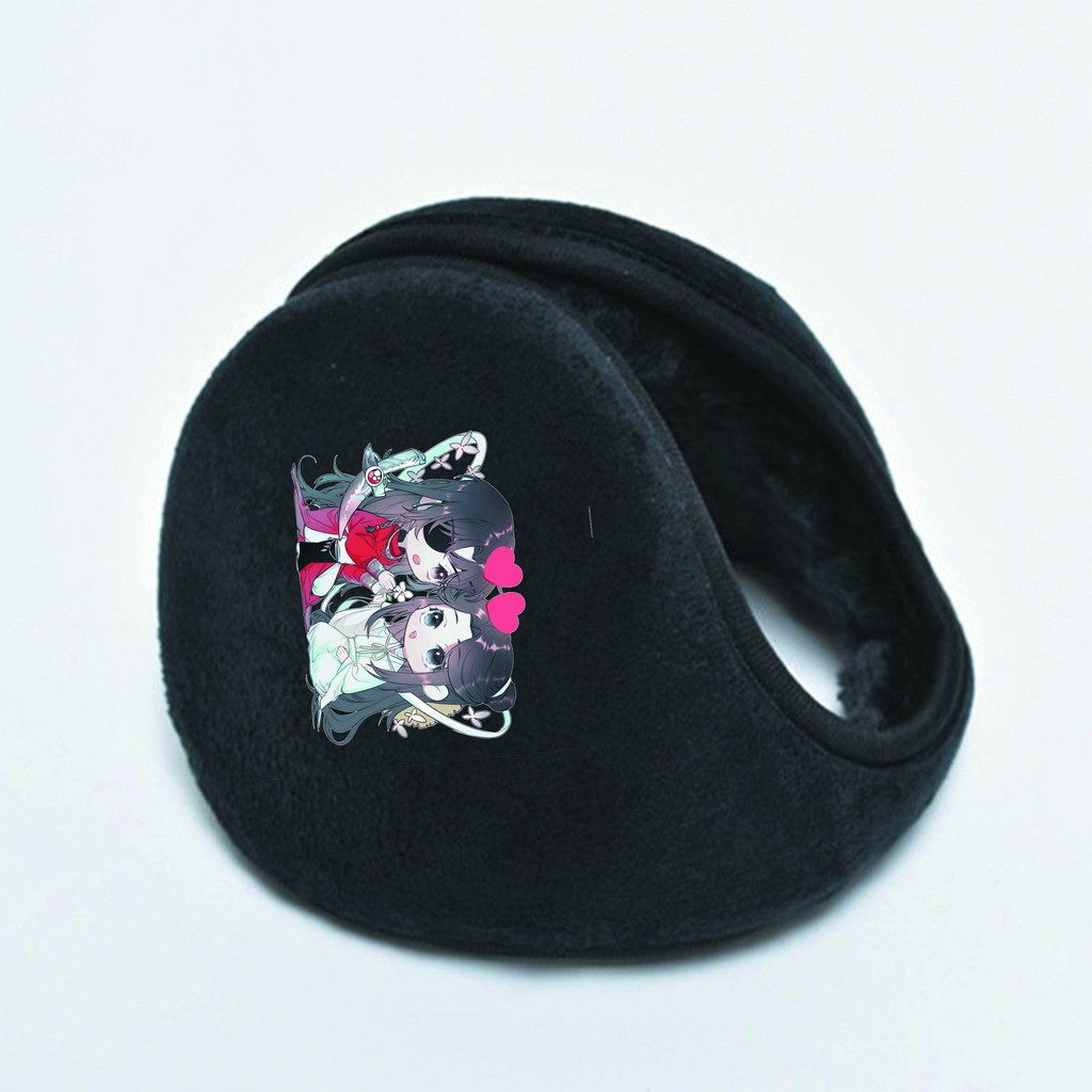 Bịt chụp tai giữ ấm nam nữ Thiên Quan Tứ Phúc đam mỹ anime chibi dễ thương xinh xắn quà tặng độc đáo