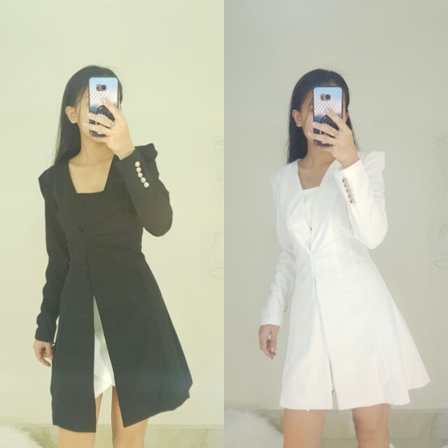 Set vest + quần đắp chéo