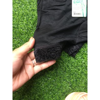 Quần mặc trong váy cotton chân ren