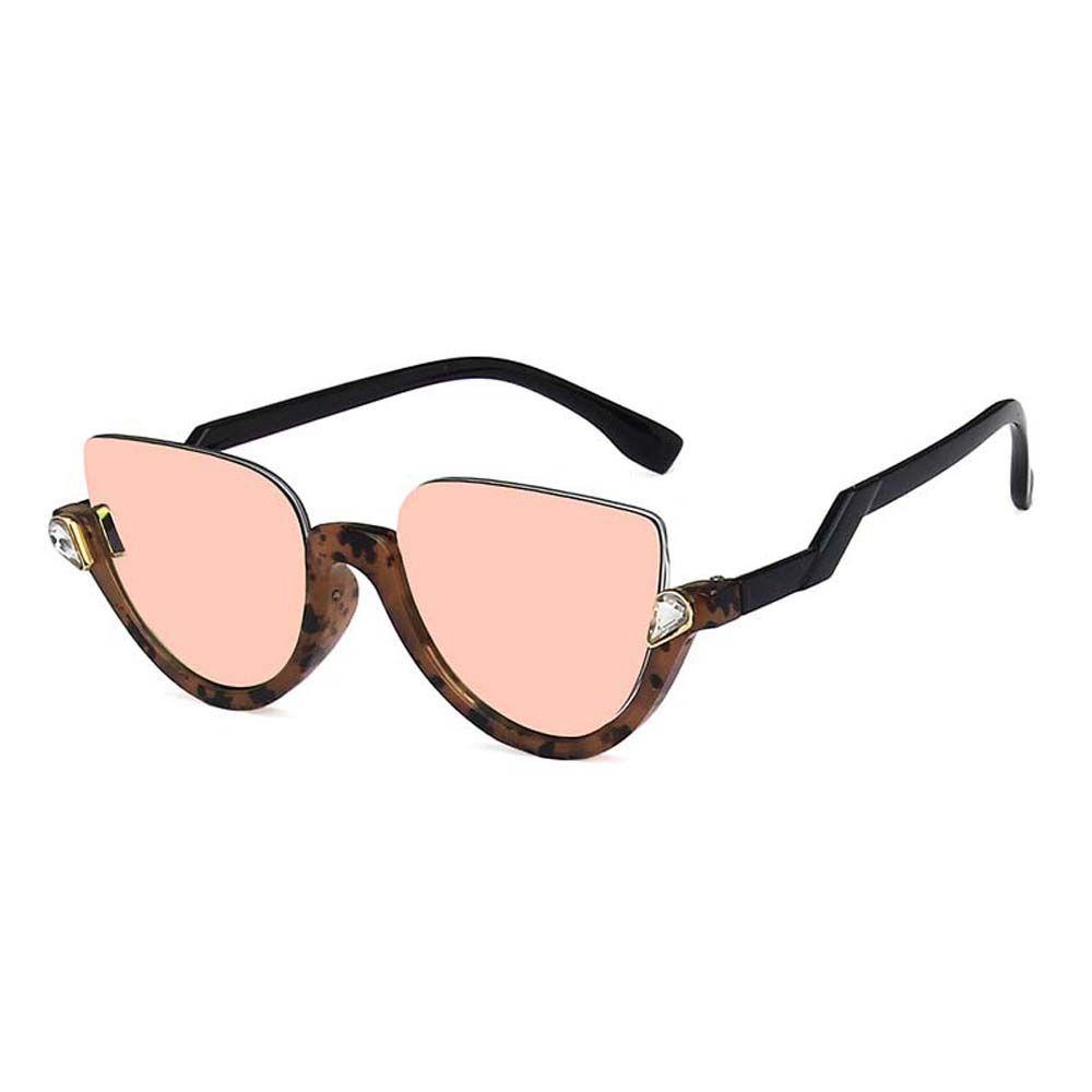 Kính Chống Tia UV / Bức Xạ Thời Trang Sang Trọng Cho Nữ|Kính Mát Nửa Gọng Thời Trang