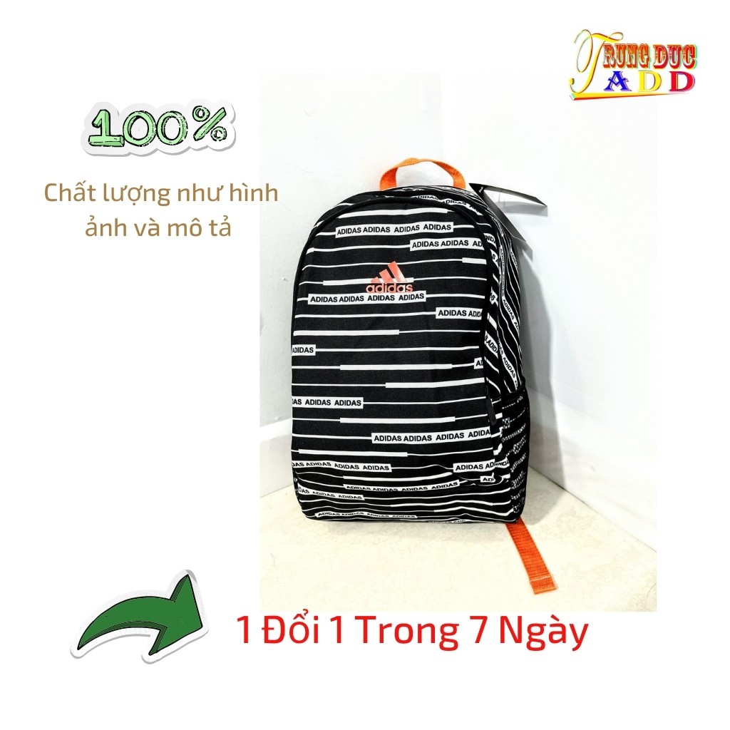 Balo adidas size 30 x 16 x 46cm full tag code chất polyester cao cấp ngăn chứa - Trungducadidas