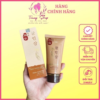 Sửa rửa mặt mật nhân sâm 36 vị chính hãng meea organics