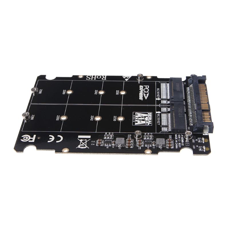 Adapter Chuyển Đổi SSD M.2 Sang U.2 M2 NVMe Key B / M NGFF SSD Sang Pcie