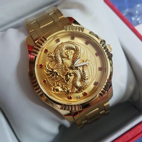 Đồng hồ Nam SL dây DMI mặt rồng