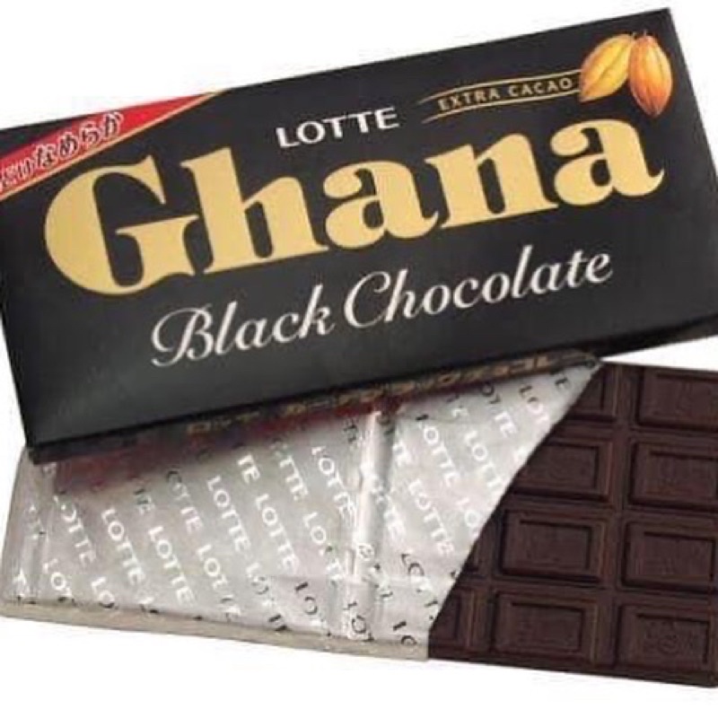 Chocolate Lotte Ghana Thanh 50g Socola Nhật