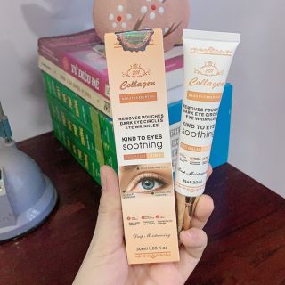 Kem giảm thâm mắt, bọng mắt collagen plus vit e 701
