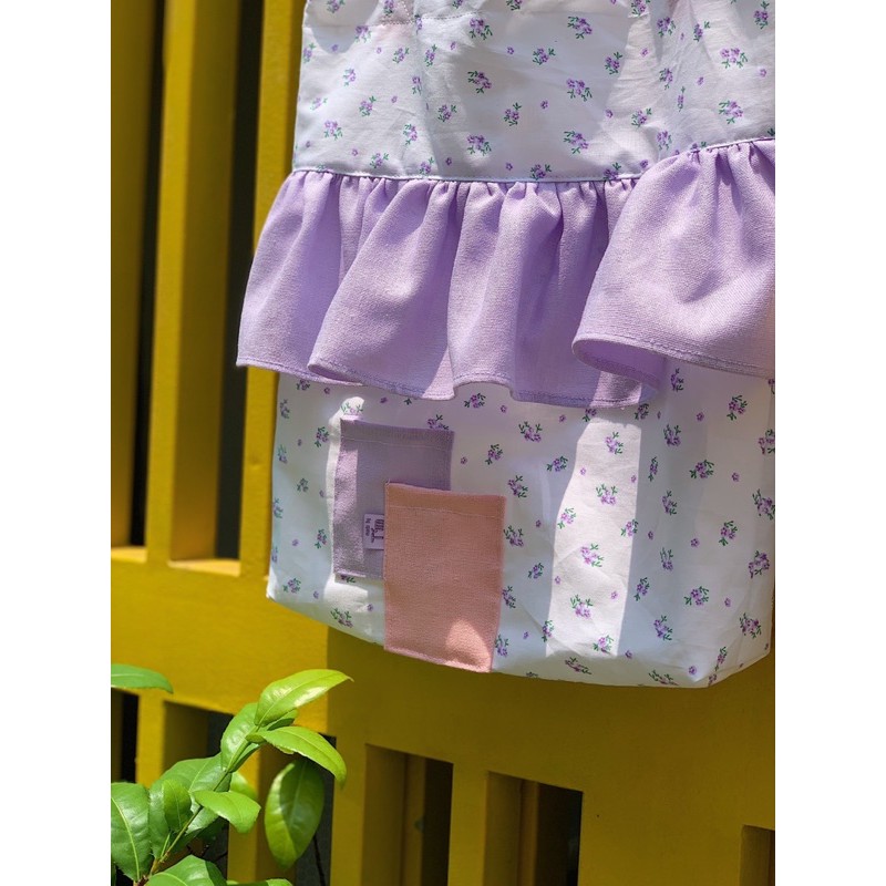 Túi tote bèo màu pastel MADEBYTIM