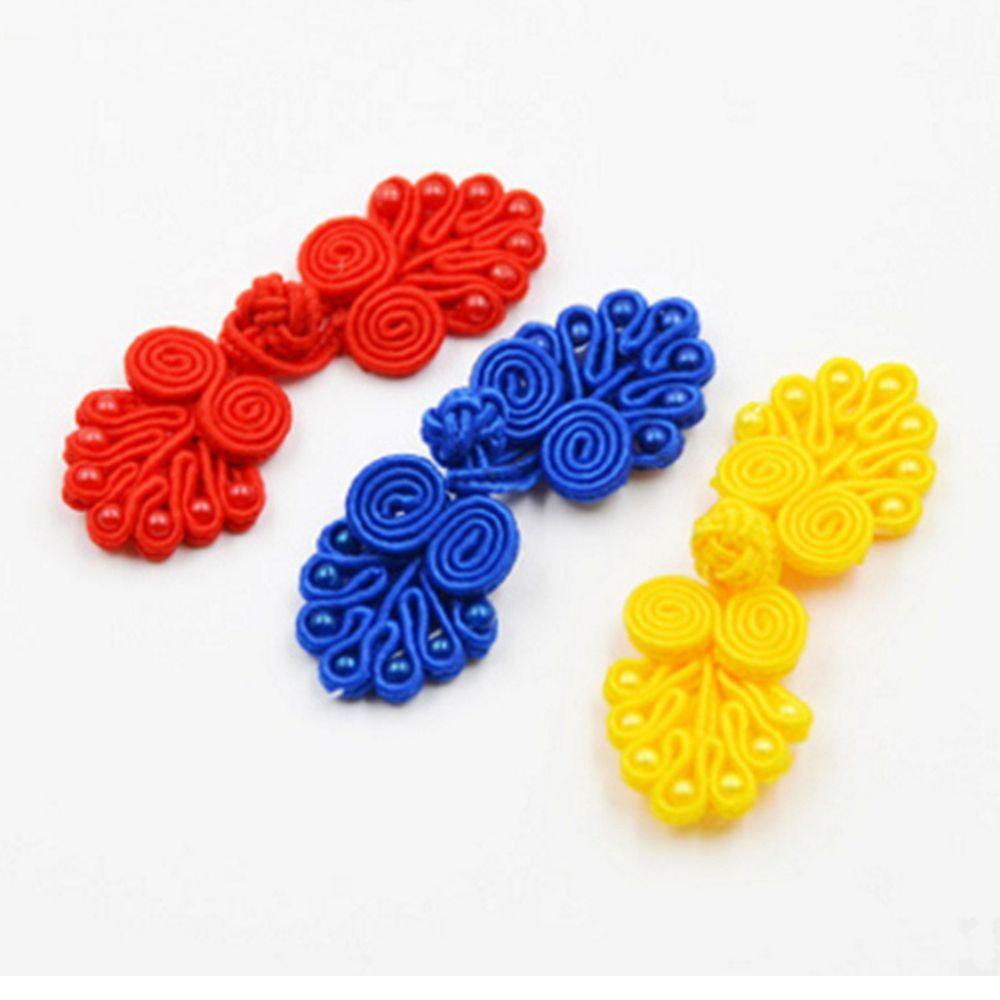 Set 5 Nút Thắt Dây Ruy Băng Hình Ếch Phong Cách Trung Hoa