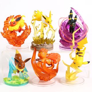 Set 6 Mô Hình Nhân Vật Pokemon Dễ Thương