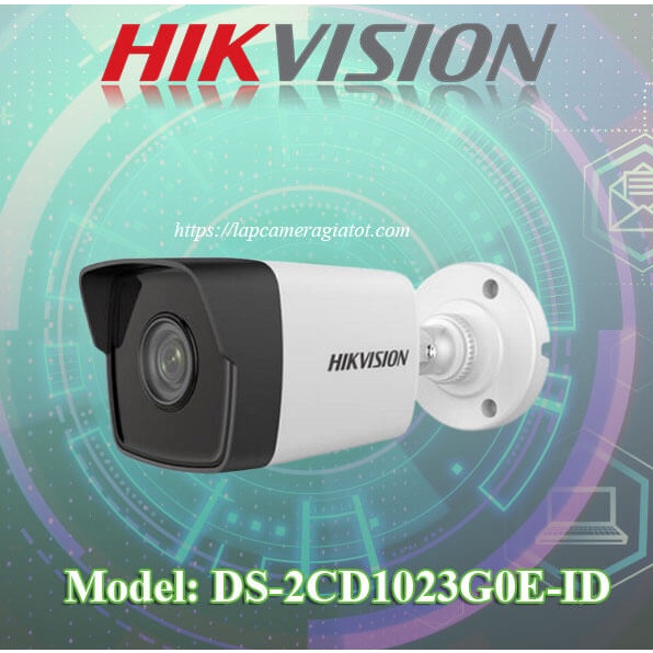 Camera IP hồng ngoại 2.0 Megapixel HIKVISION DS-2CD1023G0E-ID