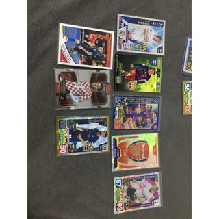 thẻ match attax lấp lánh các mùa