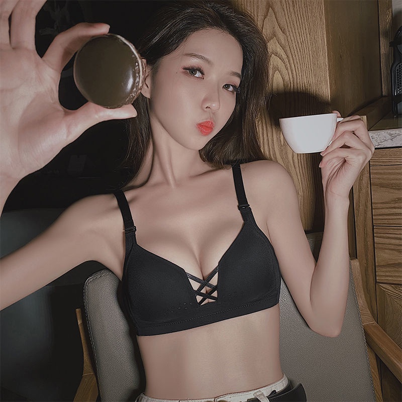 Áo ngực không dây cúp lớn 3/4 Áo ngực mềm mại, thoáng khí và thoải mái