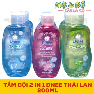 SỮA TẮM GỘI DNEE 200ML THÁI LAN
