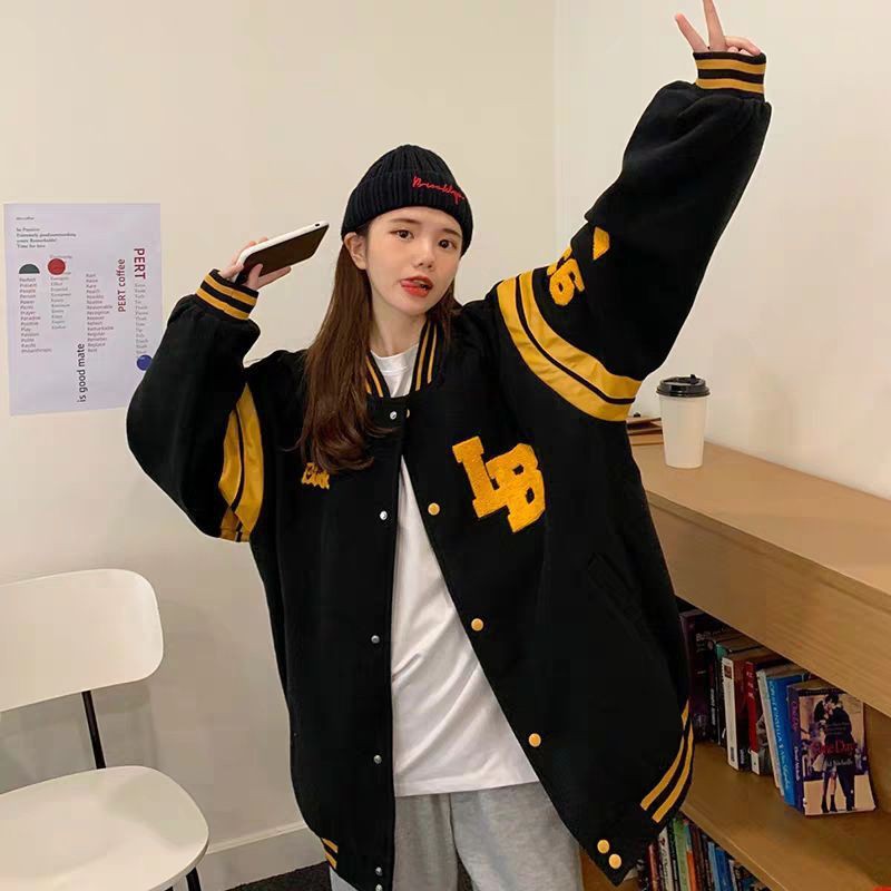 (order) ÁO KHOÁC BOMBER TAY PHỐI SỌC NGANG KÈM HÌNH THẬT - Quảng Châu | BigBuy360 - bigbuy360.vn