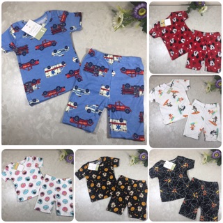 Combo 2 bộ quần áo Bozip cộc cho bé trai